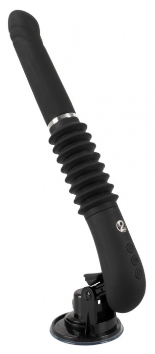 Черная секс-машина с пультом ДУ RC Fucking Machine 2.0 - Orion - купить с доставкой в Нижнем Тагиле
