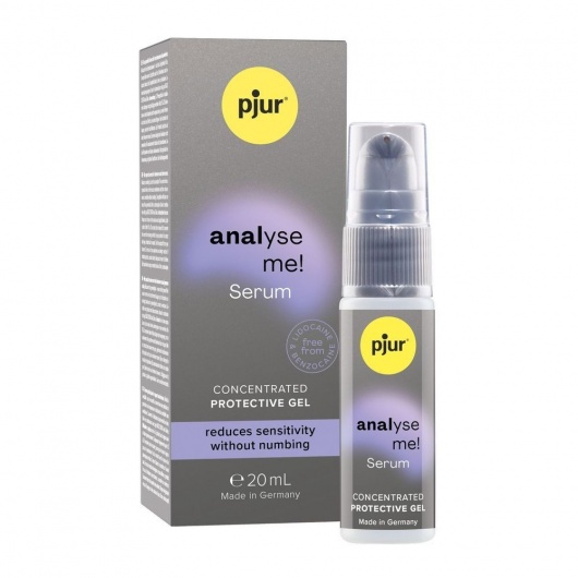 Расслабляющая анальная сыворотка pjur Analyse Me Serum - 20 мл. - Pjur - купить с доставкой в Нижнем Тагиле