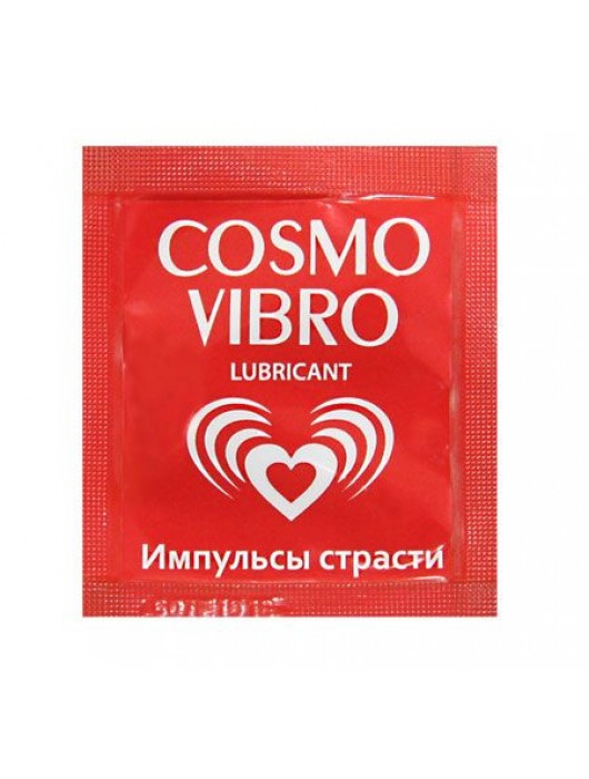 Пробник женского стимулирующего лубриканта на силиконовой основе Cosmo Vibro - 3 гр. - Биоритм - купить с доставкой в Нижнем Тагиле