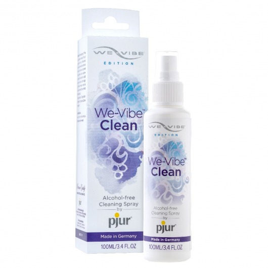 Очиститель для игрушек без спирта We-Vibe Clean - 100 мл. - Pjur - купить с доставкой в Нижнем Тагиле