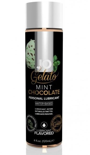 Лубрикант с ароматом мятного шоколада JO GELATO MINT CHOCOLATE - 120 мл. - System JO - купить с доставкой в Нижнем Тагиле