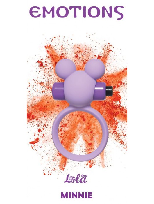 Сиреневое эрекционное виброколечко Emotions Minnie - Lola Games - в Нижнем Тагиле купить с доставкой