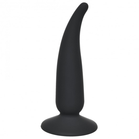 Чёрная анальная пробка P-spot Teazer Black - 12,2 см. - Lola Games - в Нижнем Тагиле купить с доставкой