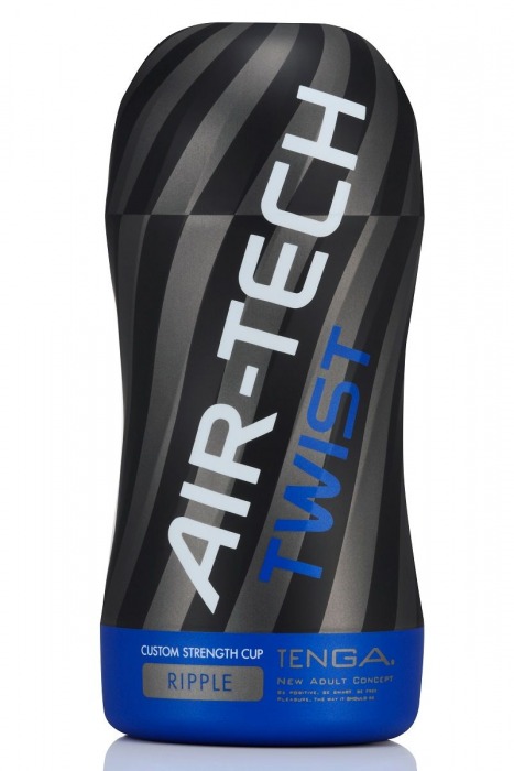 Мастурбатор с регулируемой плотностью обхвата Custom Strength CUP Twist Ripple - Tenga - в Нижнем Тагиле купить с доставкой