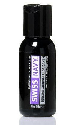 Возбуждающий гель-лубрикант на водной основе Sensual Arousal Lubricant  - 29,5 мл. - Swiss navy - купить с доставкой в Нижнем Тагиле