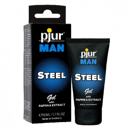 Эрекционный гель для пениса pjur MAN Steel Gel - 50 мл. - Pjur - купить с доставкой в Нижнем Тагиле