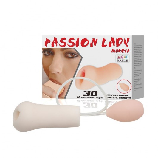 Мастурбатор Passion Lady Marcia с грушей для имитации посасывания - Baile - в Нижнем Тагиле купить с доставкой