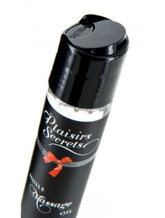 Массажное масло с ароматом кокоса Huile de Massage Gourmande Coco - 59 мл. - Plaisir Secret - купить с доставкой в Нижнем Тагиле