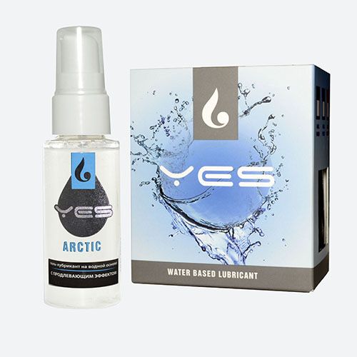 Интимный гель-лубрикант Yes Arctic с продлевающим эффектом - 30 мл. - Sitabella - купить с доставкой в Нижнем Тагиле