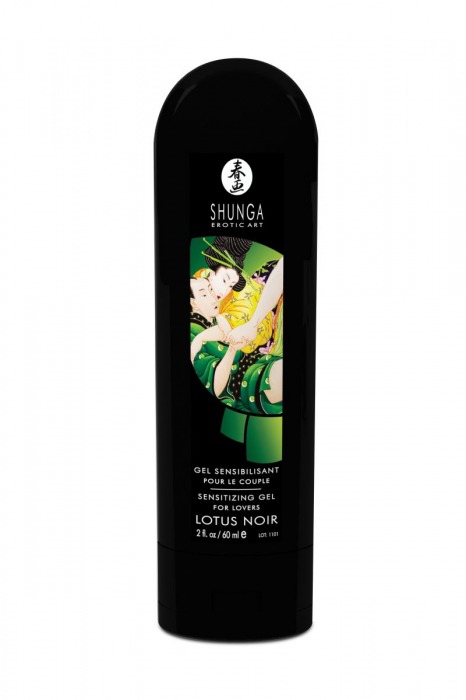 Интимный гель для пар, усиливающий наслаждение, Lotus Noir - 60 мл. - Shunga - купить с доставкой в Нижнем Тагиле