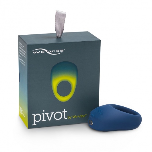 Синее эрекционное виброкольцо We-vibe Pivot - We-vibe - в Нижнем Тагиле купить с доставкой