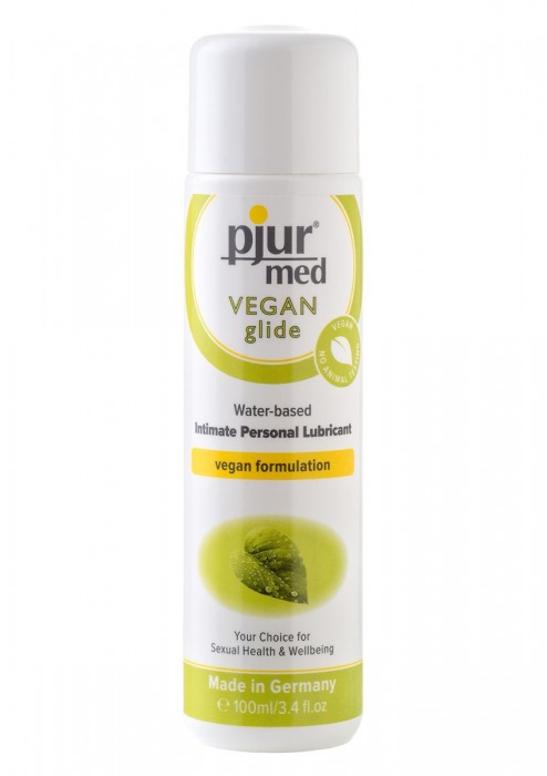 Натуральный лубрикант pjur MED Vegan Gilde - 100 мл. - Pjur - купить с доставкой в Нижнем Тагиле