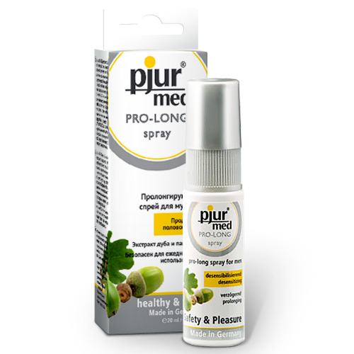 Пролонгирующий спрей с экстрактом дуба и пантенолом pjur MED Pro-long Spray - 20 мл. - Pjur - купить с доставкой в Нижнем Тагиле