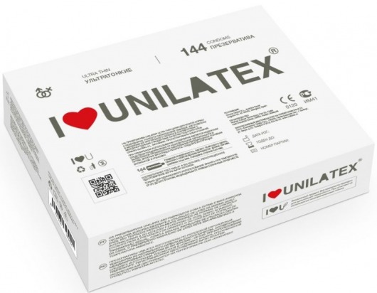 Ультратонкие презервативы Unilatex Ultra Thin - 144 шт. - Unilatex - купить с доставкой в Нижнем Тагиле