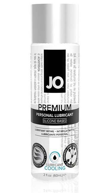 Охлаждающий лубрикант на силиконовой основе JO Personal Premium Lubricant Cooling - 60 мл. - System JO - купить с доставкой в Нижнем Тагиле