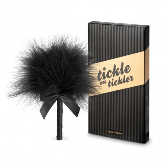 Пуховка для эротических игр Tickle Me Tickler - Bijoux Indiscrets - купить с доставкой в Нижнем Тагиле