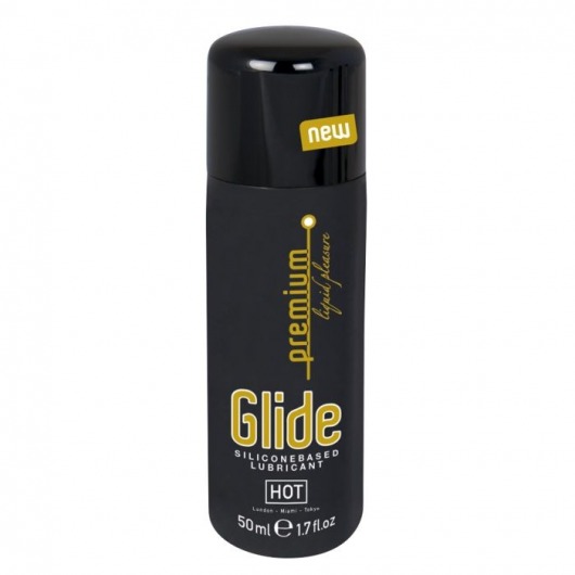 Интимный гель на силиконовой основе Premium Glide - 50 мл. - HOT - купить с доставкой в Нижнем Тагиле