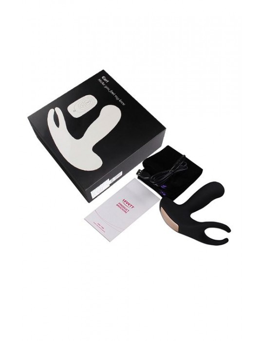 Стимулятор простаты Levett Earl с 2 моторами и пультом ДУ - Levett - в Нижнем Тагиле купить с доставкой