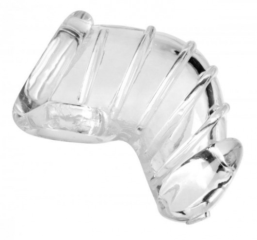 Насадка для ограничения эрекции Detained Soft Body Chastity Cage - XR Brands - купить с доставкой в Нижнем Тагиле