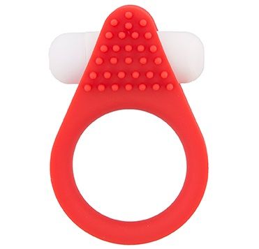 Красное эрекционное кольцо LIT-UP SILICONE STIMU RING 1 RED - Dream Toys - в Нижнем Тагиле купить с доставкой