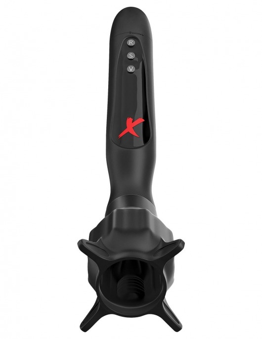 Чёрный вибростимулятор для головки члена с эффектом всасывания Vibrating Roto-Sucker - Pipedream - в Нижнем Тагиле купить с доставкой