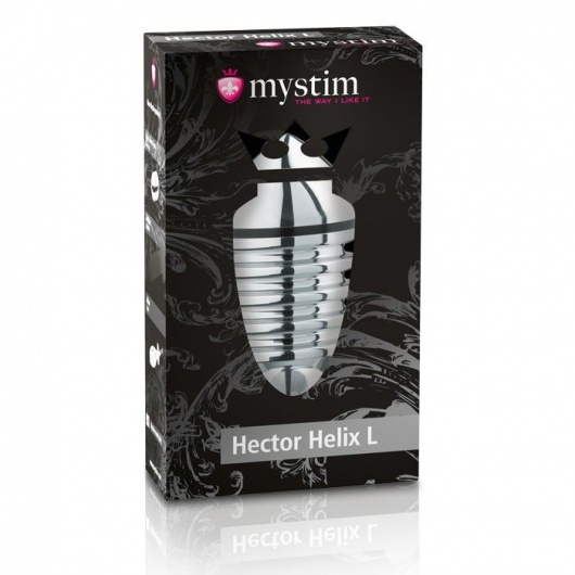 Анальный плаг для электростимуляции Hector Helix Buttplug L - 11,5 см. - MyStim - купить с доставкой в Нижнем Тагиле