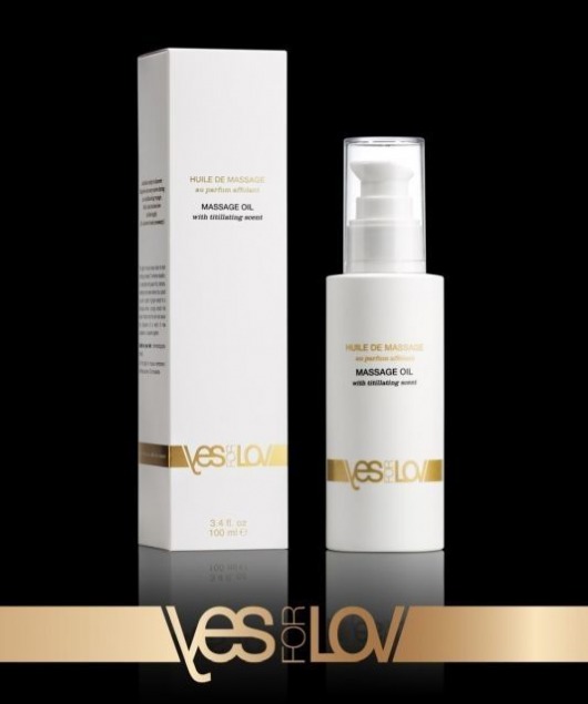Массажное масло TITILLATING MASSAGE OIL - 100 мл. - YESforLOV - купить с доставкой в Нижнем Тагиле