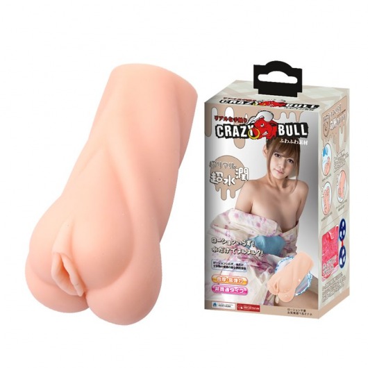 Мастурбатор-вагина Crazy Bull Heart Shape с эффектом смазки - Baile - в Нижнем Тагиле купить с доставкой