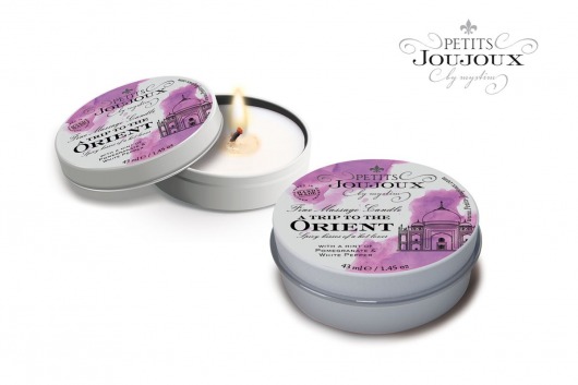 Массажная свеча Petits Joujoux Orient с ароматом граната и белого перца - 33 гр. - MyStim - купить с доставкой в Нижнем Тагиле
