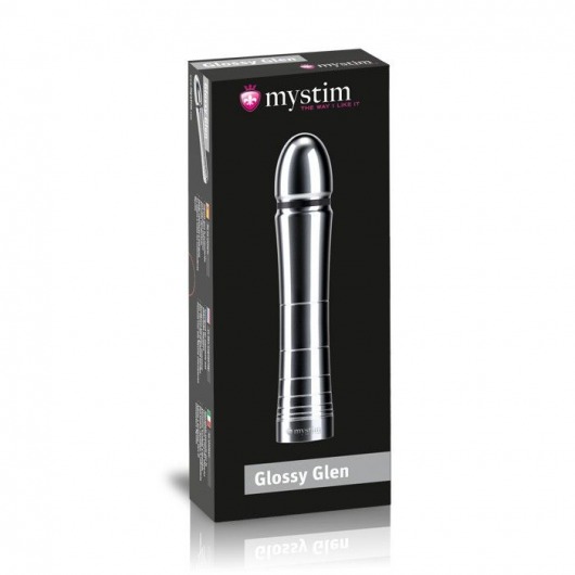 Фаллоимитатор для электростимуляции Glossy Glen Dildo - 14 см. - MyStim - купить с доставкой в Нижнем Тагиле
