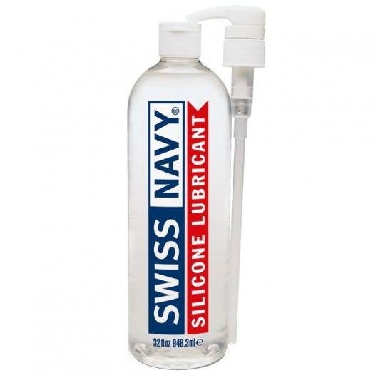 Лубрикант на силиконовой основе Swiss Navy Silicone Based Lube - 946,3 мл. - Swiss navy - купить с доставкой в Нижнем Тагиле