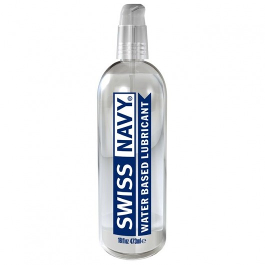 Лубрикант Swiss Navy Water Based Lube на водной основе - 473 мл. - Swiss navy - купить с доставкой в Нижнем Тагиле