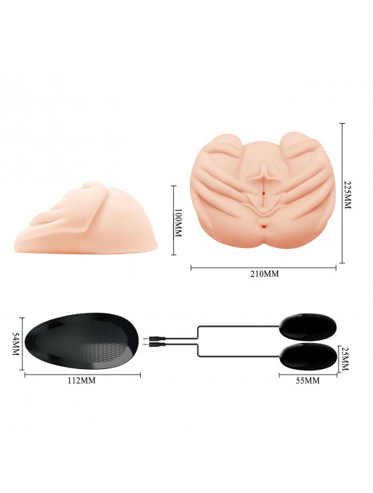 Вагина с руками поверх и вибрацией - Baile - в Нижнем Тагиле купить с доставкой