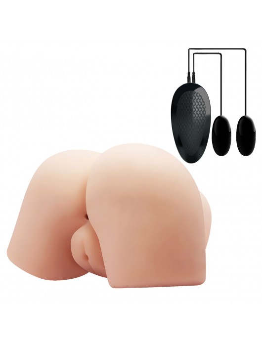 Вагина и попка с вибрацией CRAZY BULL - Baile - в Нижнем Тагиле купить с доставкой