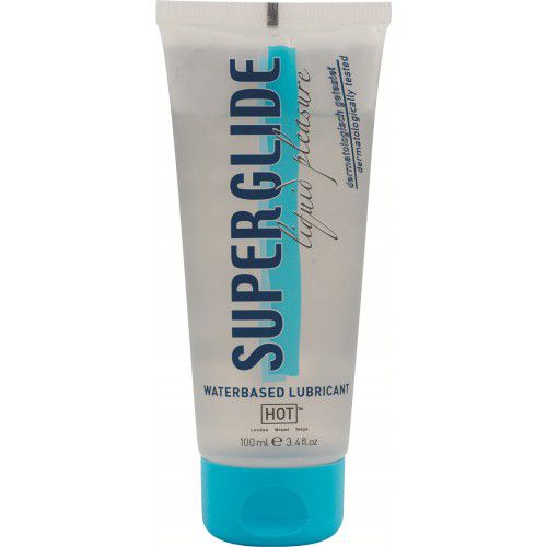 Интимная смазка на водной основе Superglide - 100 мл. - HOT - купить с доставкой в Нижнем Тагиле