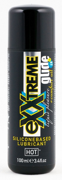 Анальная смазка на силиконовой основе Exxtreme Glide - 100 мл. - HOT - купить с доставкой в Нижнем Тагиле