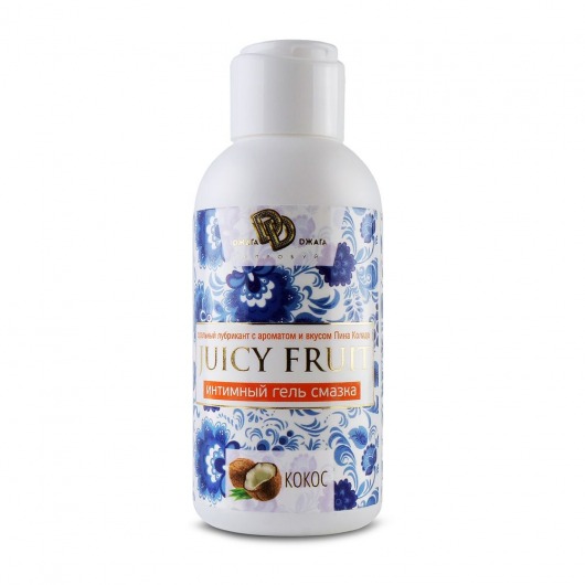 Интимный гель на водной основе JUICY FRUIT с ароматом кокоса - 100 мл. - БиоМед - купить с доставкой в Нижнем Тагиле
