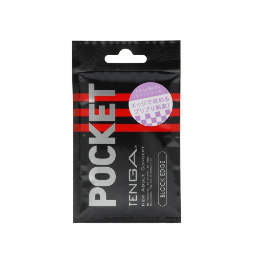 Карманный мастурбатор BLOCK EDGE - Tenga - в Нижнем Тагиле купить с доставкой