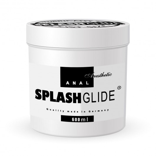 Анальный гель на водной основе SPLASHGLIDE ANAL ANESTHETIC FIST SIZE - 600 мл. - Splashglide - купить с доставкой в Нижнем Тагиле