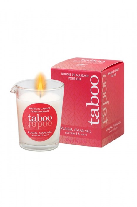 Массажное аромамасло с афродизиаками для женщин RUF Taboo Plaisir charnel - 60 гр. - RUF - купить с доставкой в Нижнем Тагиле