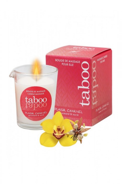 Массажное аромамасло с афродизиаками для женщин RUF Taboo Plaisir charnel - 60 гр. - RUF - купить с доставкой в Нижнем Тагиле