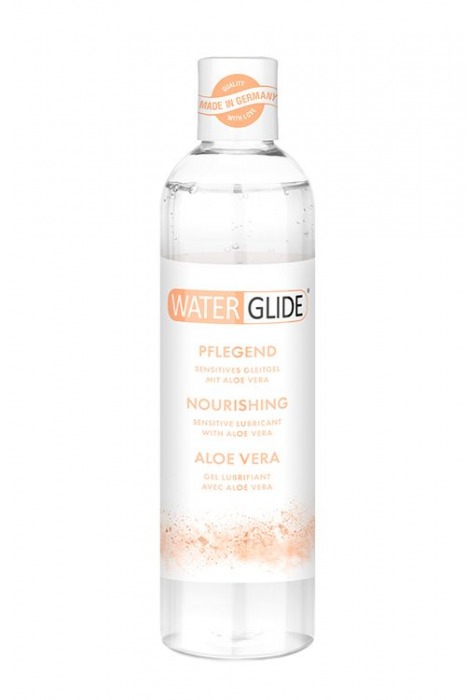 Лубрикант на водной основе с алоэ вера NOURISHING - 300 мл. - Waterglide - купить с доставкой в Нижнем Тагиле