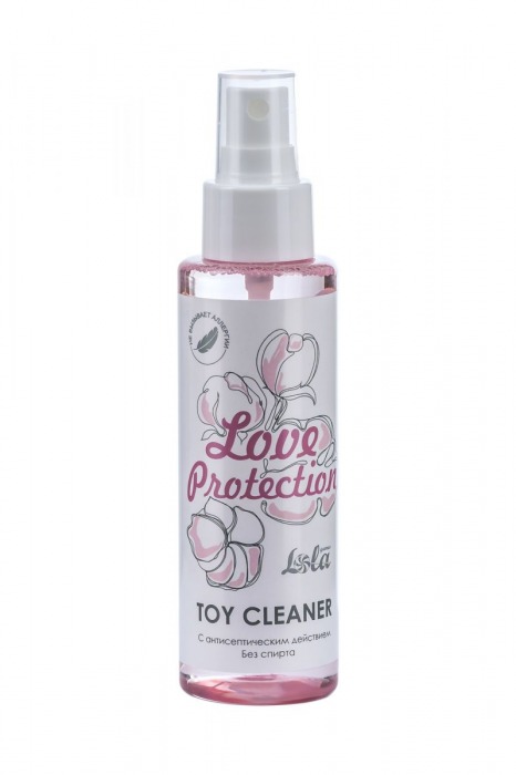Гигиенический антисептический лосьон Toy cleaner - 110 мл. - Lola Games - купить с доставкой в Нижнем Тагиле