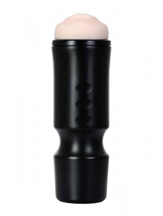 Мастурбатор-ротик A-Toys в черной колбе - A-toys - в Нижнем Тагиле купить с доставкой