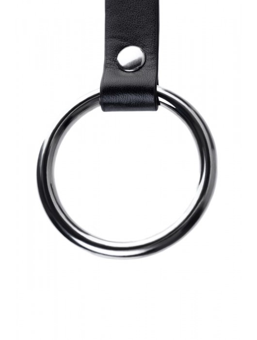 Серебристо-чёрные зажимы для сосков с кольцом для пениса TOYFA Metal - ToyFa - купить с доставкой в Нижнем Тагиле