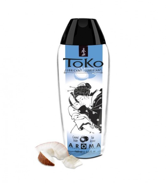 Интимный гель TOKO Cononut Water с ароматом кокоса - 165 мл. - Shunga - купить с доставкой в Нижнем Тагиле