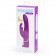 Лиловый вибратор-кролик Curve Rechargeable Rabbit Vibrator - 25,4 см. - Happy Rabbit купить в Нижнем Тагиле с доставкой в Orgasmix.ru Лиловый вибратор-кролик Curve Rechargeable Rabbit Vibrator - 25,4 см. - Happy Rabbit