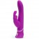 Лиловый вибратор-кролик Curve Rechargeable Rabbit Vibrator - 25,4 см. - Happy Rabbit купить в Нижнем Тагиле с доставкой в Orgasmix.ru Лиловый вибратор-кролик Curve Rechargeable Rabbit Vibrator - 25,4 см. - Happy Rabbit