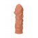 Телесная реалистичная насадка KOKOS Extreme Sleeve 11 с дополнительной стимуляцией - 12,7 см. - KOKOS - в Нижнем Тагиле купить с доставкой