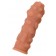 Телесная реалистичная насадка KOKOS Extreme Sleeve 11 с дополнительной стимуляцией - 12,7 см. - KOKOS - в Нижнем Тагиле купить с доставкой